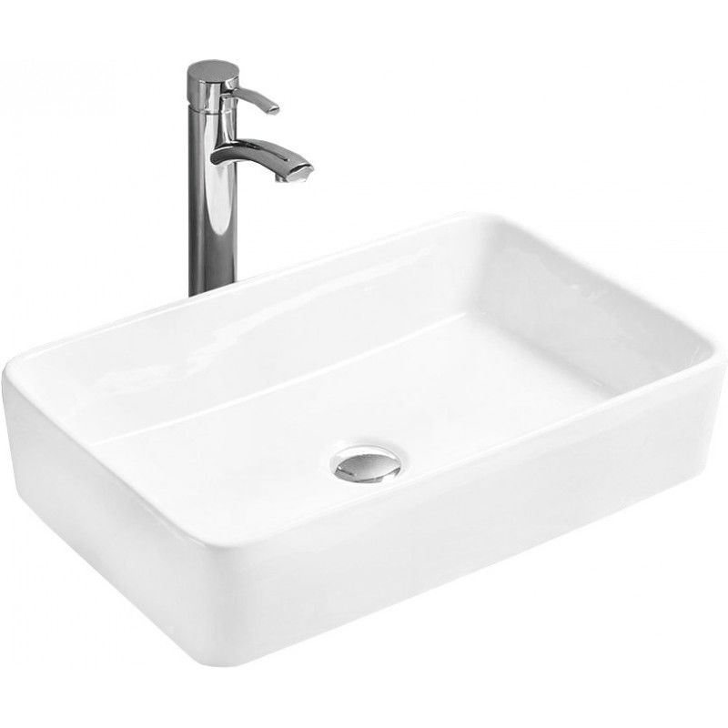 Mexen Catia opbouwwastafel 61 x 41 cm, wit - 21316100
