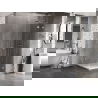 Mexen Lunar T Duschkabine schwenkbar rechts 110 x 110 cm, transparent, Chrom - 834T-110-110-01-00-P