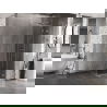 Mexen Lunar T Duschkabine schwenkbar rechts 110 x 110 cm, transparent, Chrom - 834T-110-110-01-00-P