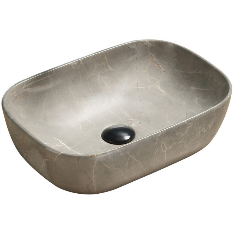 Mexen Rita opbouw wastafel 45 x 32 cm, beige steen - 21084597