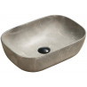 Mexen Rita opbouw wastafel 45 x 32 cm, beige steen - 21084597