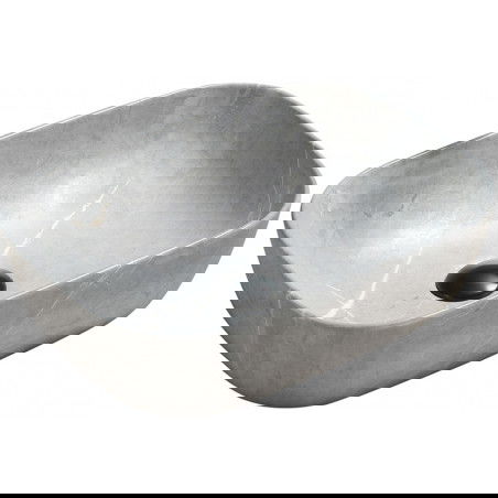 Mexen Rita lavatório de bancada 45 x 32 cm, pedra cinza - 21084596