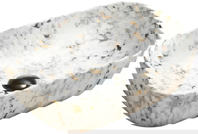 Mexen Rita virsmas izlietne 45 x 32 cm, balts akmens - 21084595