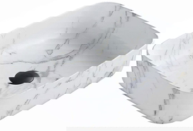 Mexen Carla virsmas izlietne 50 x 39 cm, balts akmens - 21555092