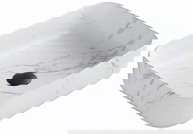 Mexen Carla επιτραπέζιος νεροχύτης 50 x 39 cm, λευκή πέτρα - 21555091