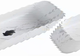 Mexen Carla uz virsmas uzstādāmā izlietne 50 x 39 cm, balts akmens - 21555091