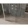 Mexen Omega-3S 3-sided sliding shower cabin 100 x 100 cm, transparent, chrome - 825-100-100-01-00-3S