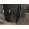 Mexen Omega schuif douchecabine 100 x 100 cm, grafiet, chroom - 825-100-100-01-40