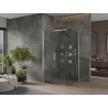 Mexen Omega kabina prysznicowa rozsuwana 100 x 100 cm, transparent, chrom - 825-100-100-01-00