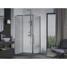 Mexen Apia cabine de douche coulissante 90 x 90 cm, transparent, chrome - 840-090-090-01-00