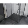 Mexen Apia schuifbare douchecabine 90 x 90 cm, transparant, chroom - 840-090-090-01-00