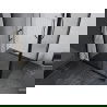 Mexen Apia schuifdouchecabine 100 x 100 cm, transparant, zwart - 840-100-100-70-00