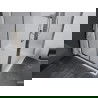 Mexen Apia schuifbare douchecabine 100 x 100 cm, transparant, chroom + Flat douchebak - 840-100-100-01-00-4010