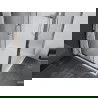 Mexen Apia schuifbare douchecabine 100 x 100 cm, transparant, chroom + Flat douchebak - 840-100-100-01-00-4010