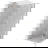 Mexen Lunar Duschkabine schwenkbare linke 100 x 100 cm, transparent, gebürstetes Kupfer - 834-100-100-65-00-L