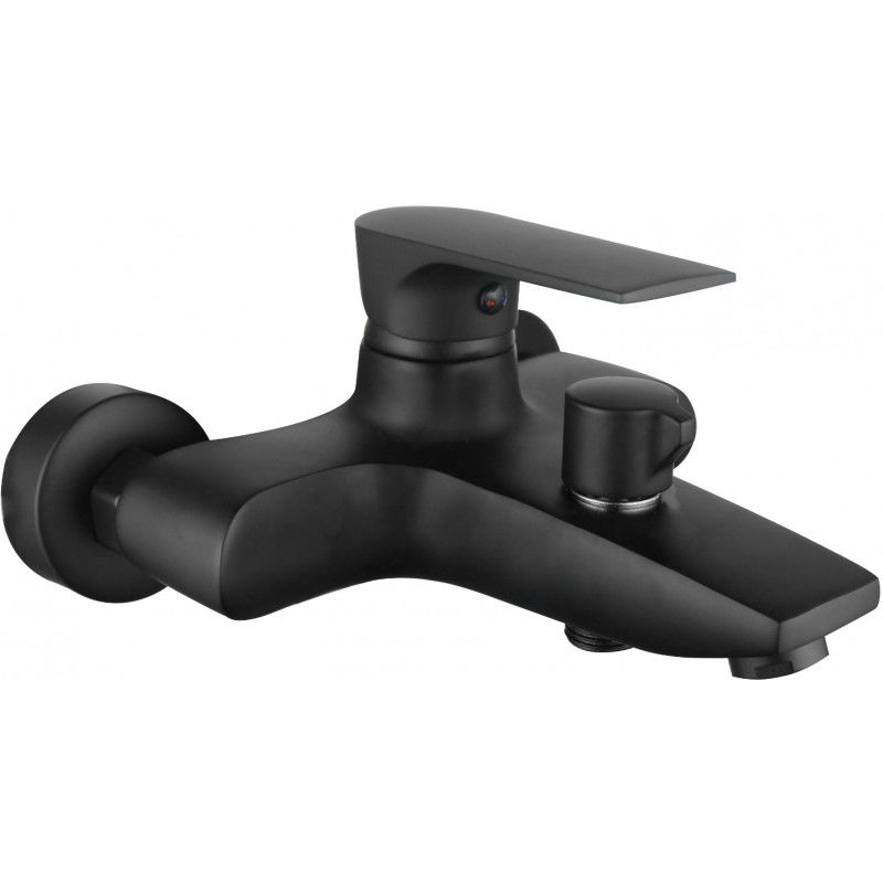 Mexen Axel bathtub faucet, black - 73830-70