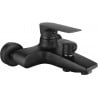 Mexen Axel bathtub faucet, black - 73830-70