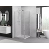 Mexen Exo-S Schiebeduschkabine 95 x 95 cm, transparent, Chrom - 8151-095-095-01-00