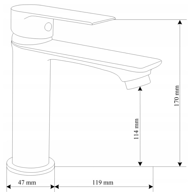 Mexen Royo DF05 vannikomplekt, must - 72203DF05-70