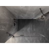 Mexen Lunar pöörduksega dušinurk vasak 85 x 80 cm, läbipaistev, gun metal - 834-085-080-95-00-L