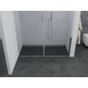 Mexen Pretoria Duo portes de douche pivotantes 140 cm, transparentes, chrome - 852-140-000-02-00