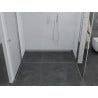Mexen Pretoria Duo portes de douche pivotantes 140 cm, transparentes, chrome - 852-140-000-02-00
