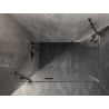 Mexen Lunar kabina prysznicowa uchylna lewa 95 x 90 cm, transparent, gun metal - 834-095-090-95-00-L