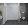Mexen Pretoria Duo hinged duššiuksed 150 cm, läbipaistev, kroom - 852-150-000-02-00