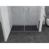 Mexen Pretoria Duo hinged duššiuksed 150 cm, läbipaistev, kroom - 852-150-000-02-00