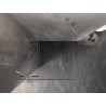 Cabine de douche à charnière gauche Mexen Lunar 90 x 90 cm, transparent, nickel brossé - 834-090-090-97-00-L