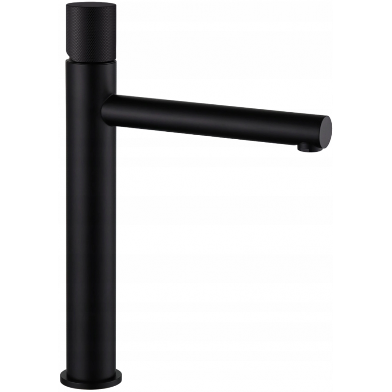 Mexen Elba One grifo de lavabo alto, negro - 74111-70