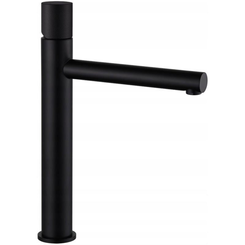 Mexen Elba One tall black washbasin faucet - 74111-70