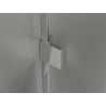 Mexen Lunar-B L cabine de douche pivotante gauche 70 x 70 cm, transparent, chrome - 832L-070-070-01-00-L