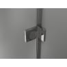 Mexen Lunar-B L cabine de douche pivotante gauche 70 x 70 cm, transparent, chrome - 832L-070-070-01-00-L