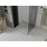 Mexen Lima folding shower cabin 70 x 70 cm, graphite, chrome - 856-070-070-01-40
