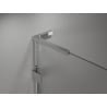 Mexen Lunar-B L cabine de douche pivotante gauche 70 x 70 cm, transparent, chrome - 832L-070-070-01-00-L