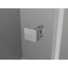 Mexen Lunar-B L cabine de douche pivotante gauche 100 x 70 cm, transparent, chrome - 832L-100-070-01-00-L
