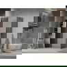 Mexen Lima folding shower enclosure 70 x 110 cm, graphite, chrome - 856-070-110-01-40