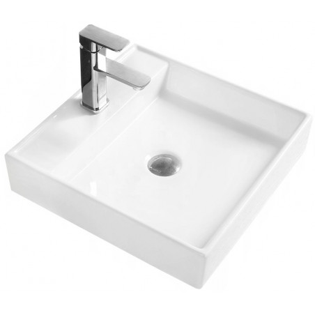 Mexen Blanca lavabo à poser 44 x 44 cm, blanc - 21624400