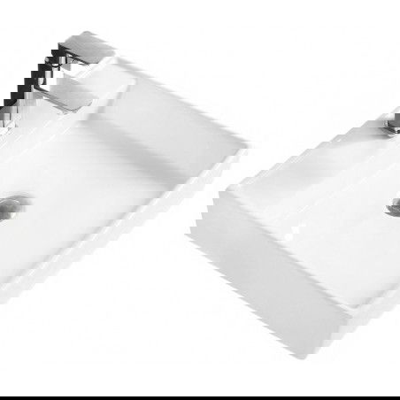 Mexen Blanca νιπτήρας πάγκου 44 x 44 cm, λευκός - 21624400