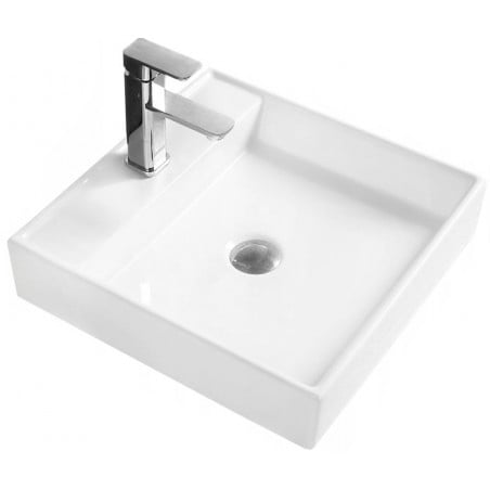 Mexen Blanca umyvalnik nadgradni 44 x 44 cm, bijela - 21624400
