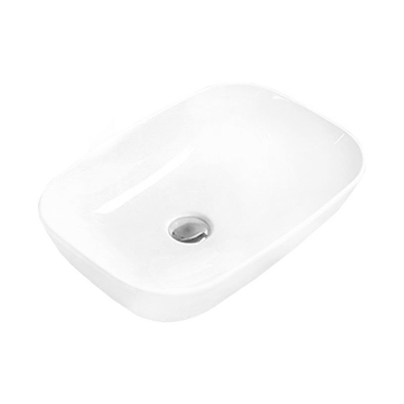 Mexen Luna lavatório de bancada 50 x 35 cm, branco - 21635000