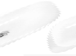 Mexen Luna bänkskiva handfat 50 x 35 cm, vit - 21635000