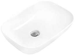 Mexen Luna pealispind valamu 50 x 35 cm, valge - 21635000