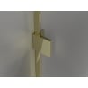 Mexen Lunar-B L cabine de douche pivotante, côté gauche 80 x 70 cm, transparent, doré - 832L-080-070-50-00-L