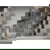 Mexen Lima cabine de douche pliante 90 x 90 cm, graphite, chrome - 856-090-090-01-40
