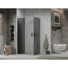 Mexen Lima sklopiva tuš kabina 90 x 120 cm, grafitna, krom - 856-090-120-01-40