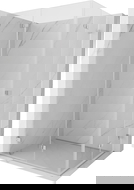 Mexen Lunar-F Duo salokāma dušas kabīne 85 x 75 cm, caurspīdīga, hromēta - 836-085L-075P-01-00