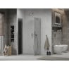 Mexen Lima faltbare Duschkabine 100 x 90 cm, Graphit, Chrom - 856-100-090-01-40