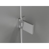 Mexen Lunar-F Duo kokkupandav dušinurk 90 x 80 cm, läbipaistev, kroom - 836-090L-080P-01-00